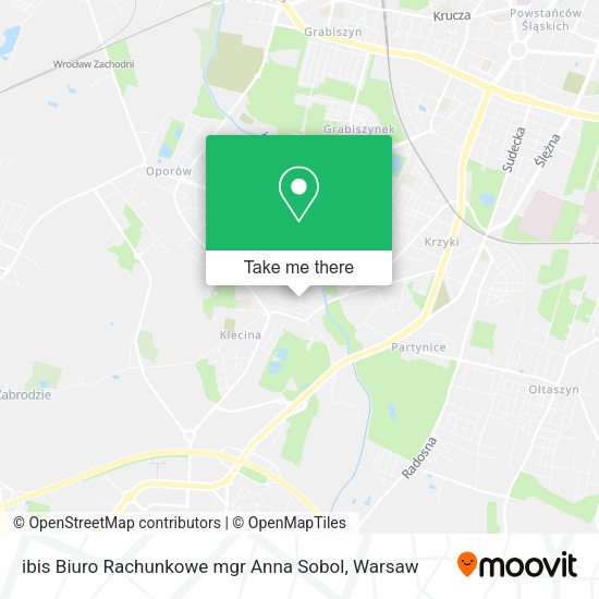 ibis Biuro Rachunkowe mgr Anna Sobol map