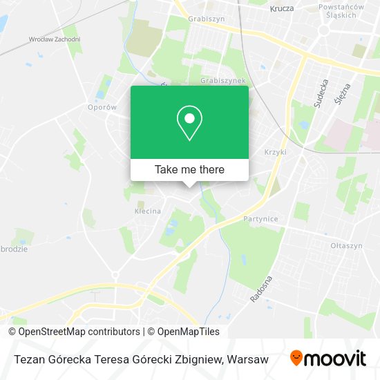 Tezan Górecka Teresa Górecki Zbigniew map