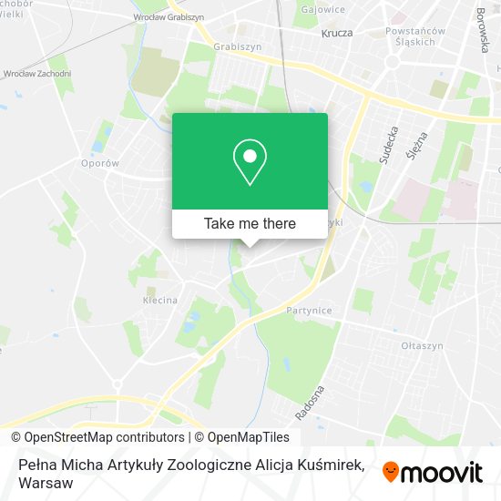 Pełna Micha Artykuły Zoologiczne Alicja Kuśmirek map