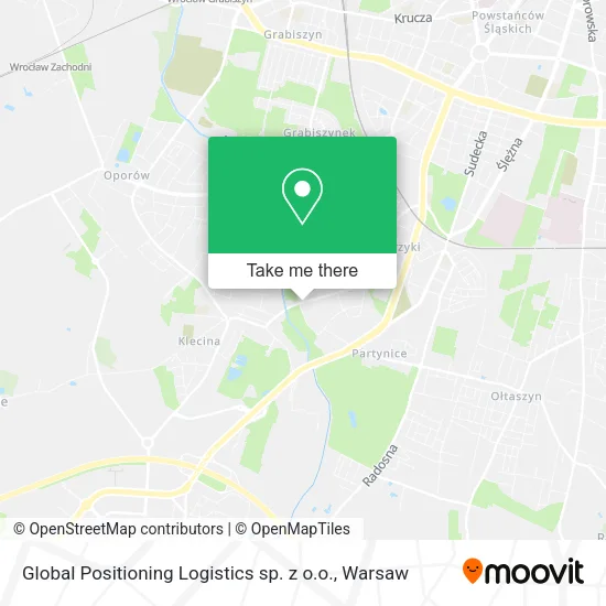 Карта Global Positioning Logistics sp. z o.o.
