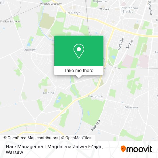 Hare Management Magdalena Zalwert-Zając map