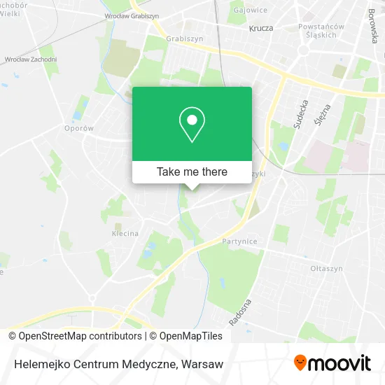 Карта Helemejko Centrum Medyczne