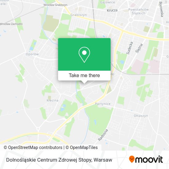 Dolnośląskie Centrum Zdrowej Stopy map