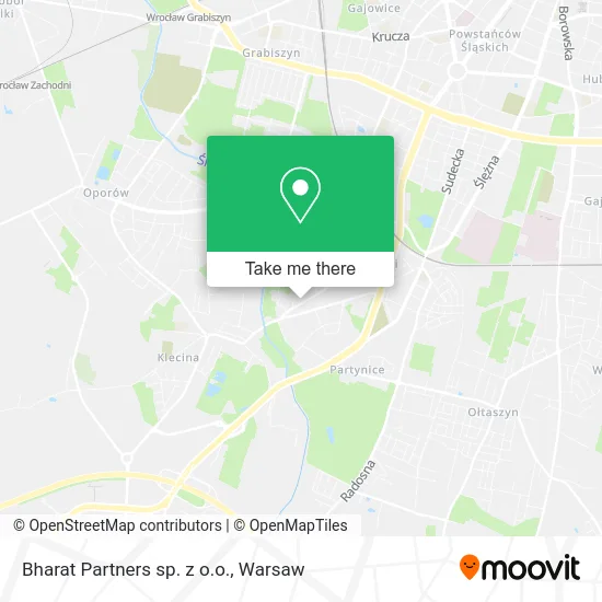 Карта Bharat Partners sp. z o.o.