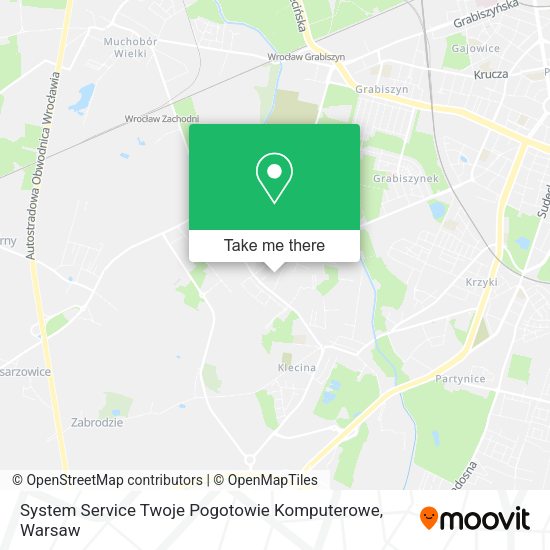 System Service Twoje Pogotowie Komputerowe map