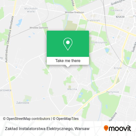 Zakład Instalatorstwa Elektrycznego map