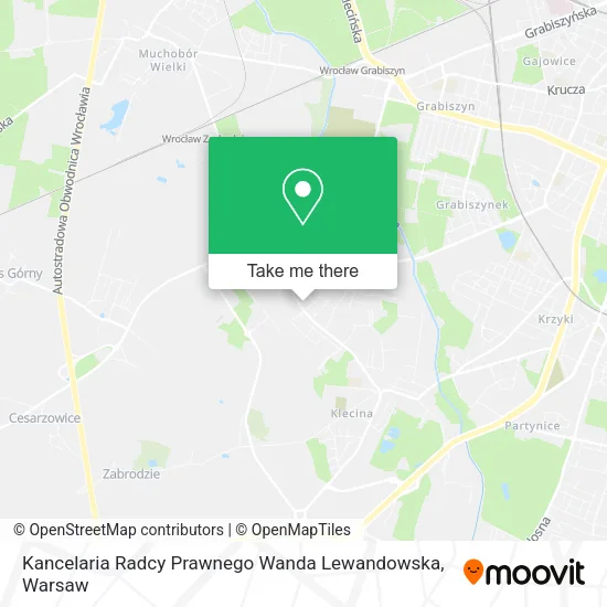 Kancelaria Radcy Prawnego Wanda Lewandowska map
