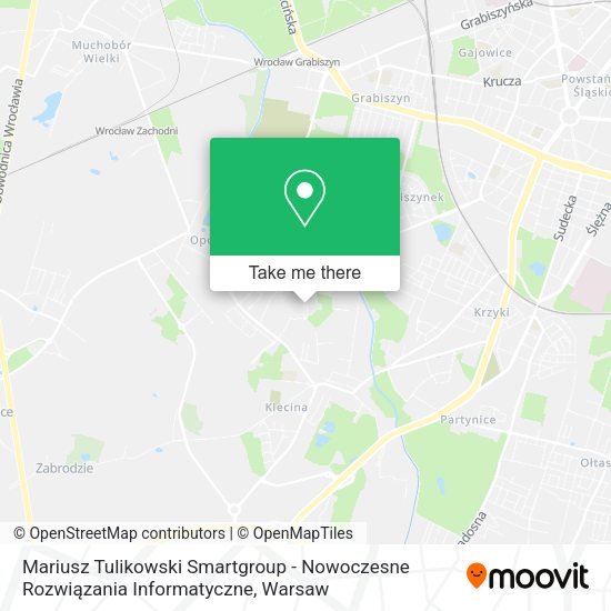 Mariusz Tulikowski Smartgroup - Nowoczesne Rozwiązania Informatyczne map