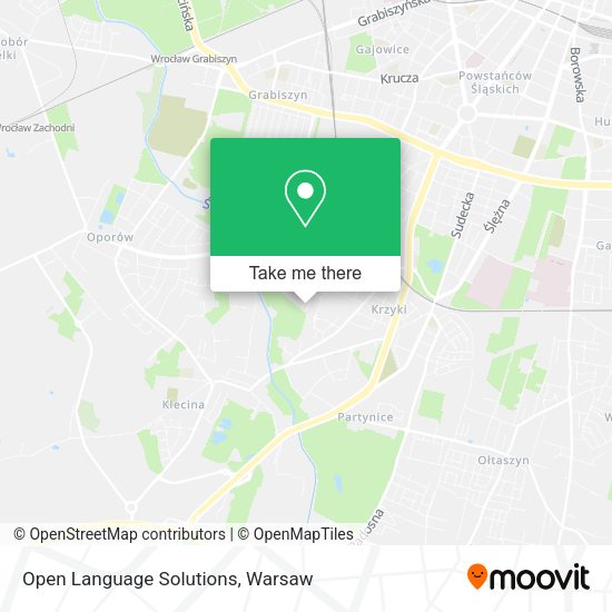 Open Language Solutions map