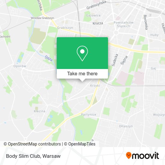 Body Slim Club map