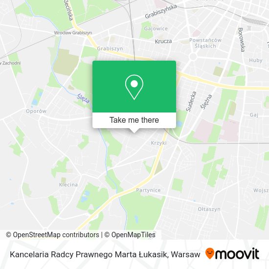 Kancelaria Radcy Prawnego Marta Łukasik map