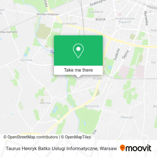 Карта Taurus Henryk Batko Usługi Informatyczne