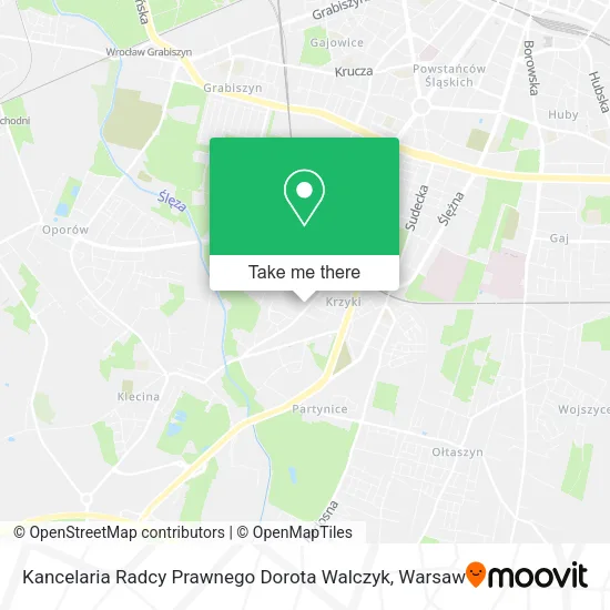 Карта Kancelaria Radcy Prawnego Dorota Walczyk