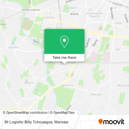 Карта Bt Logistic Billy Tchouague