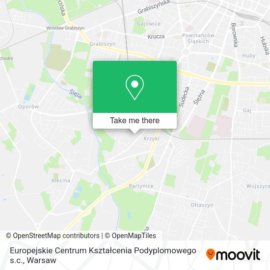 Europejskie Centrum Kształcenia Podyplomowego s.c. map