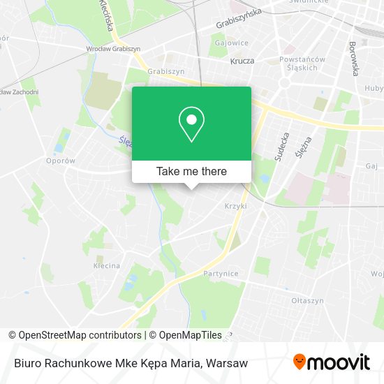 Biuro Rachunkowe Mke Kępa Maria map