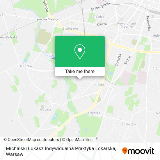 Michalski Łukasz Indywidualna Praktyka Lekarska map