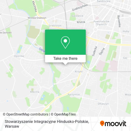 Карта Stowarzyszenie Integracyjne Hindusko-Polskie