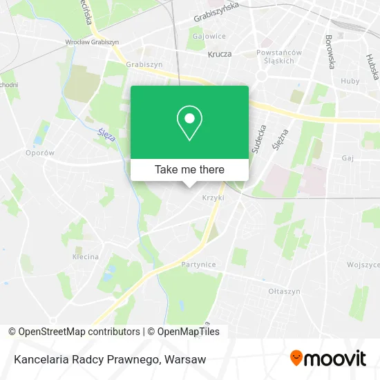 Карта Kancelaria Radcy Prawnego
