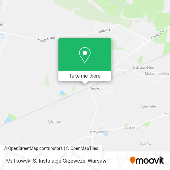 Карта Matkowski S. Instalacje Grzewcze