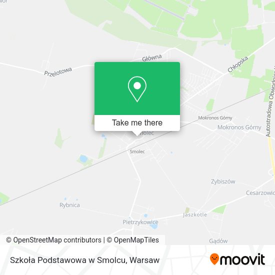 Szkoła Podstawowa w Smolcu map