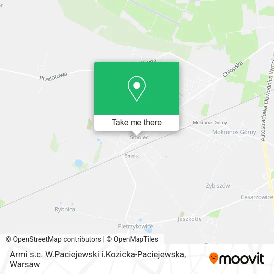 Карта Armi s.c. W.Paciejewski i.Kozicka-Paciejewska