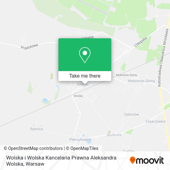 Wolska i Wolska Kancelaria Prawna Aleksandra Wolska map