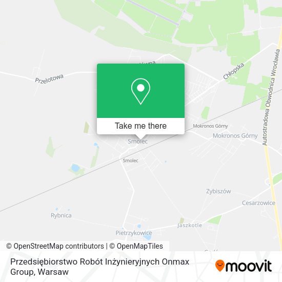 Карта Przedsiębiorstwo Robót Inżynieryjnych Onmax Group