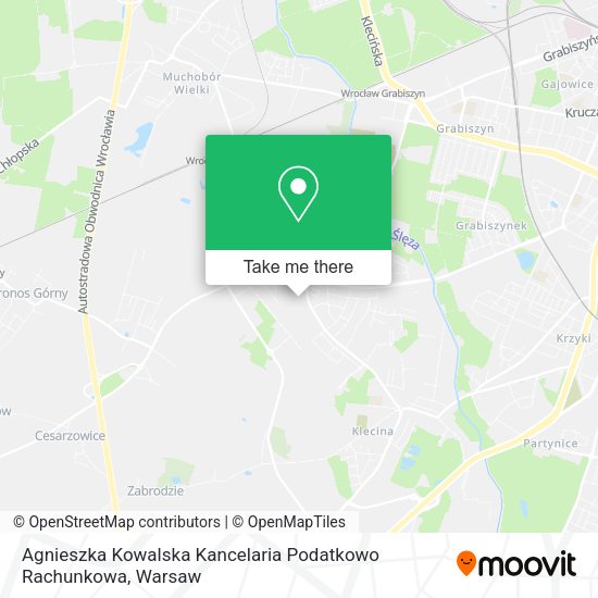 Agnieszka Kowalska Kancelaria Podatkowo Rachunkowa map