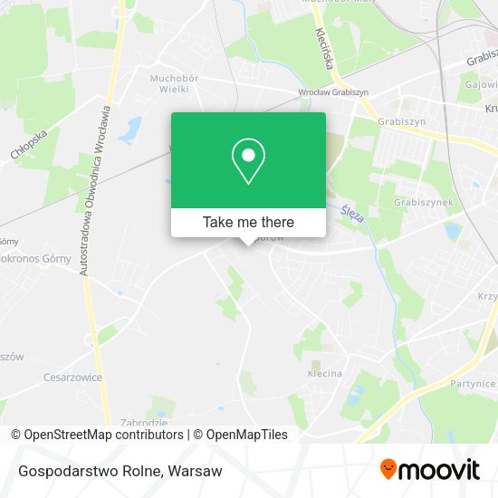 Gospodarstwo Rolne map