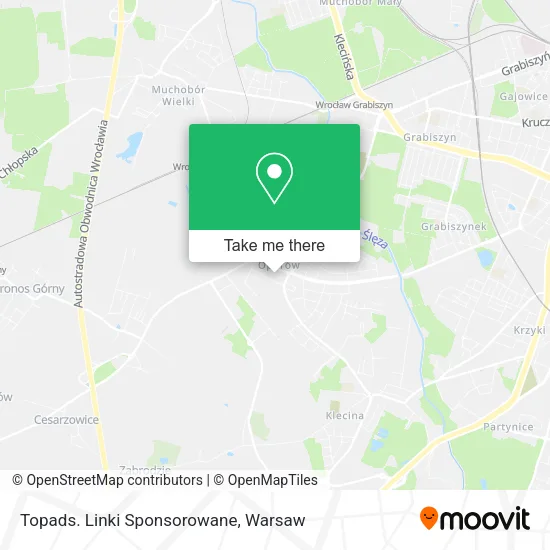 Карта Topads. Linki Sponsorowane