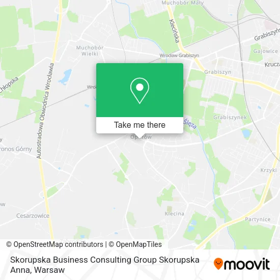 Карта Skorupska Business Consulting Group Skorupska Anna
