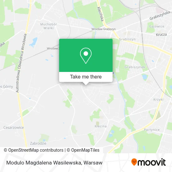 Карта Modulo Magdalena Wasilewska