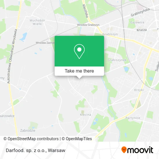 Карта Darfood. sp. z o.o.