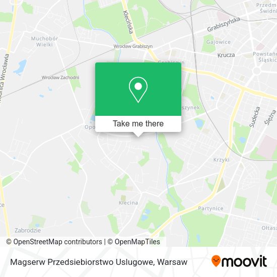 Magserw Przedsiebiorstwo Uslugowe map