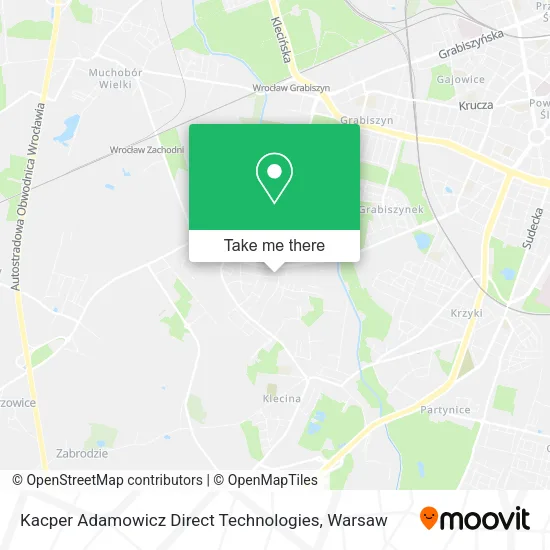 Карта Kacper Adamowicz Direct Technologies