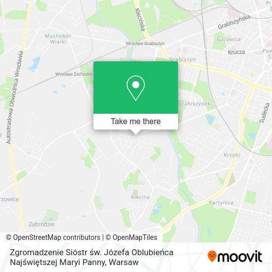 Zgromadzenie Sióstr św. Józefa Oblubieńca Najświętszej Maryi Panny map