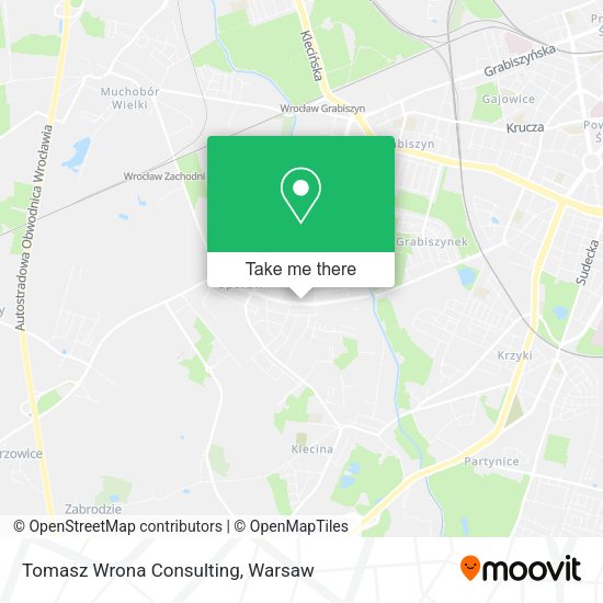 Tomasz Wrona Consulting map