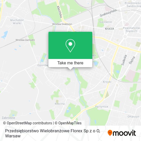 Przedsiębiorstwo Wielobranżowe Florex Sp z o O map