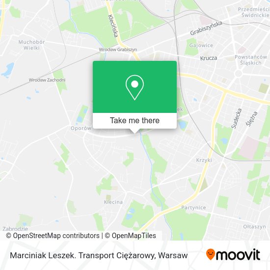 Marciniak Leszek. Transport Ciężarowy map