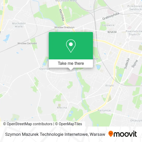 Карта Szymon Mazurek Technologie Internetowe