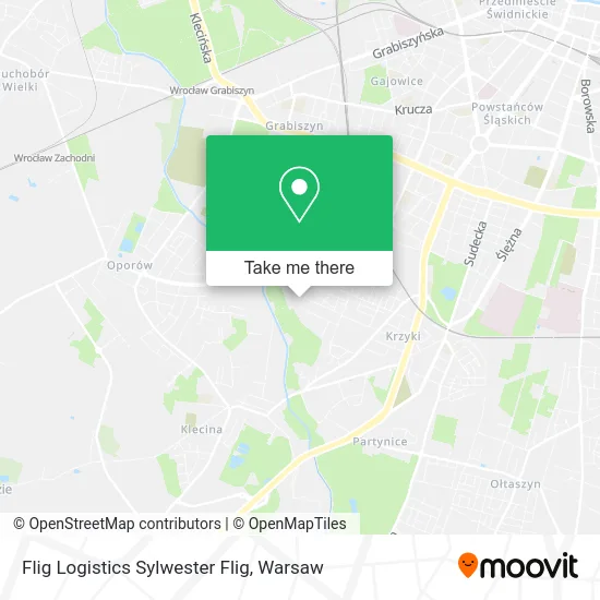 Карта Flig Logistics Sylwester Flig