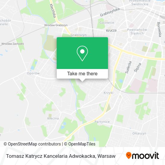 Tomasz Katrycz Kancelaria Adwokacka map