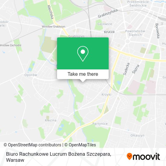 Biuro Rachunkowe Lucrum Bożena Szczepara map