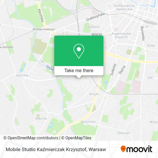 Mobile Studio Kaźmierczak Krzysztof map