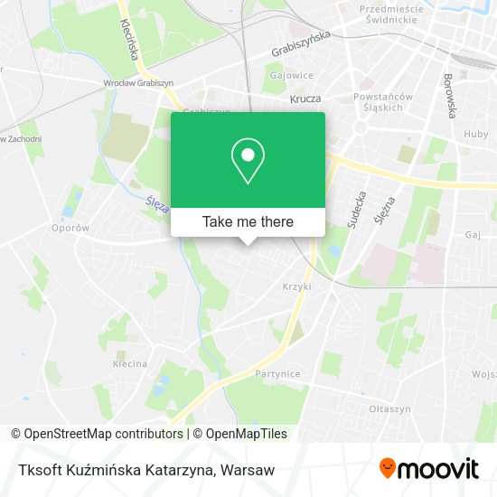 Tksoft Kuźmińska Katarzyna map