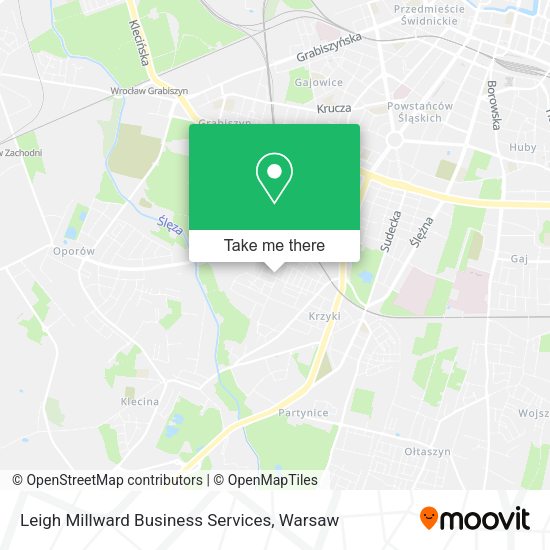 Leigh Millward Business Services map