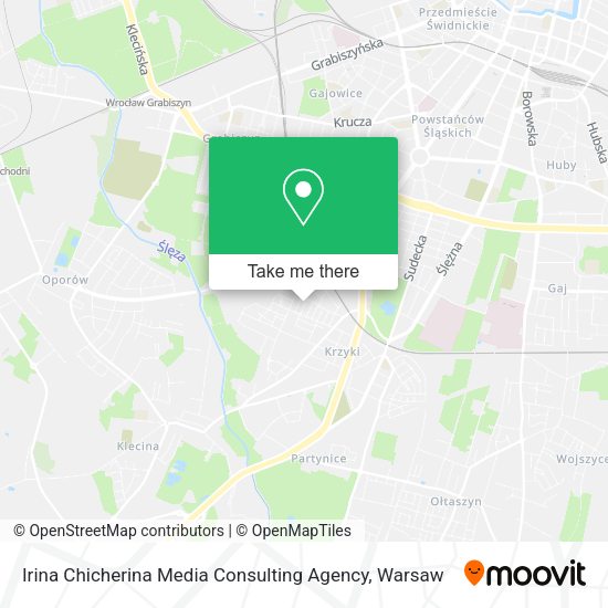 Irina Chicherina Media Consulting Agency map