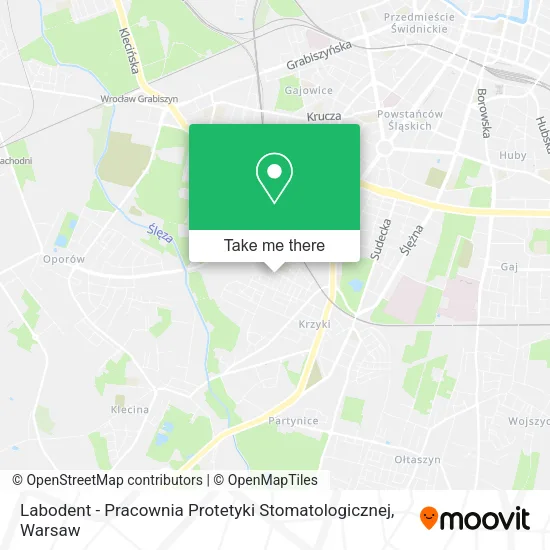 Карта Labodent - Pracownia Protetyki Stomatologicznej