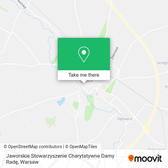 Jaworskie Stowarzyszenie Charytatywne Damy Radę map